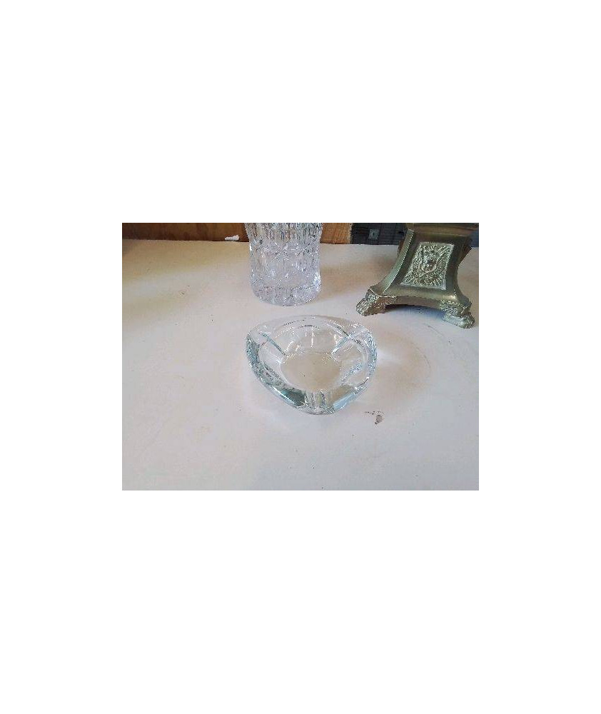 CENDRIER EN VERRE 