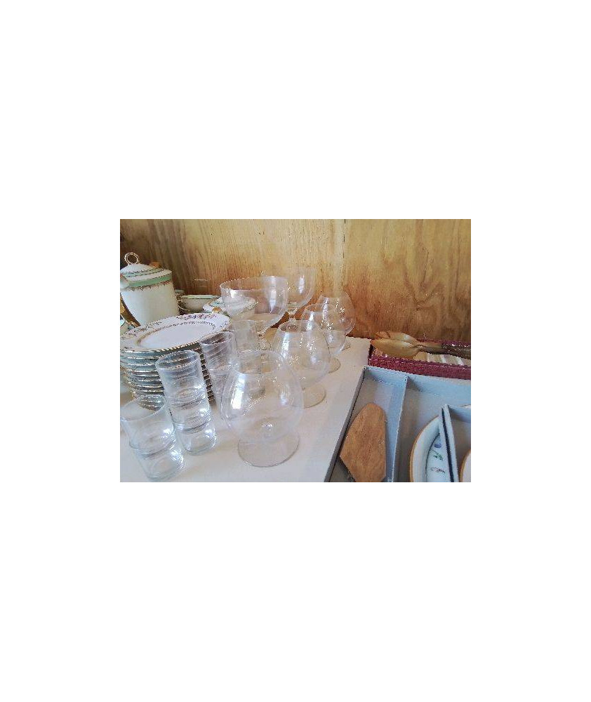 LOT DE 4 VERRE BALLON 
