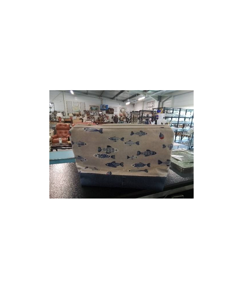POCHETTE MATELASSÉE POISSON
