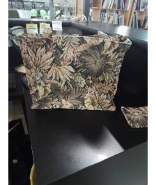 SAC TISSU FLEURS
