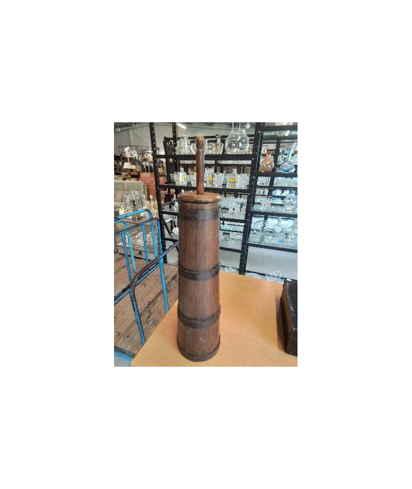 BARATTE A BEURRE BOIS CERCLÉ XXE