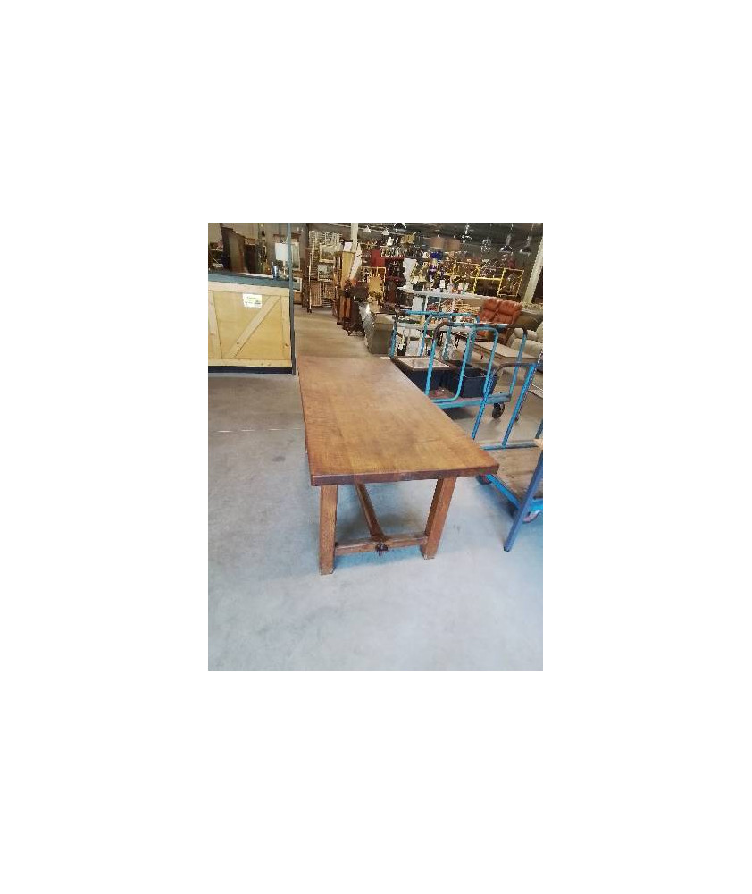 TABLE DE FERME CHENE 159X74X74,5 TABLE DE FERME CHENE 159X74X74,5