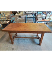 TABLE DE FERME CHENE 159X74X74,5
