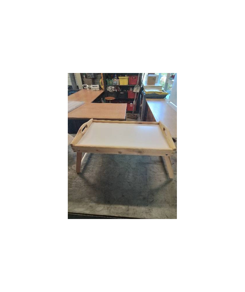 PLATEAU DE LIT PLIANT BOIS CLAIR