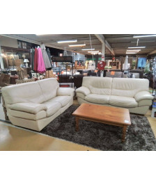 SALON 3+ 2 CUIR 