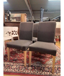 CHAISES LOT DE 6 EN L\'ETAT