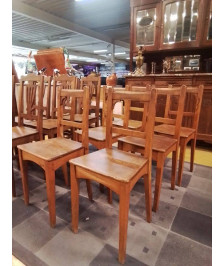 CHAISES LOT DE 6 