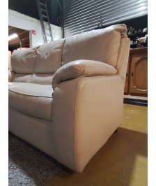 SALON ITALIEN  3+1 CUIR 1 RELAX ELECTRIQUE 
