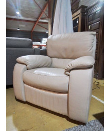 SALON ITALIEN  3+1 CUIR 1 RELAX ELECTRIQUE 
