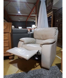 SALON ITALIEN  3+1 CUIR 1 RELAX ELECTRIQUE 