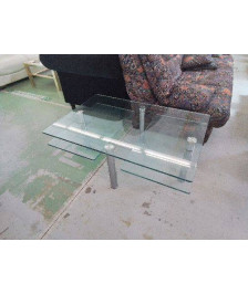 TABLE DE SALON EN VERRE DESIGN 2000’S