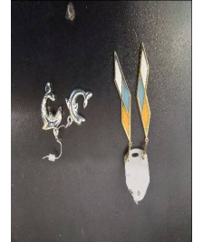 PAIRE BOUCLES D’OREILLES