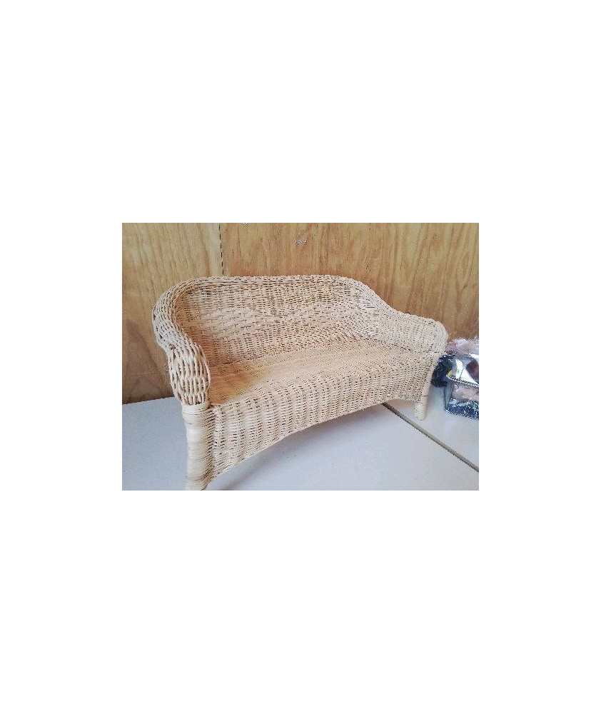 BANC DE POUPEE EN OSIER