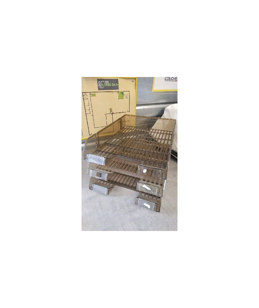 RANGEMENTS BUREAU PLASTIQUES X3  