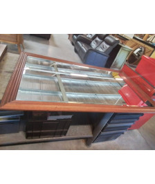 MIROIR RECTANGULAIRE BOIS MOULURÉ 142.5X82.5