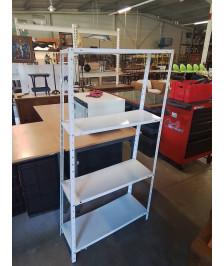 ÉTAGÈRE METAL 4 TABLETTES 