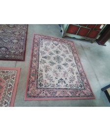 TAPIS BEIGE ROSE VERT NOIR 120X170