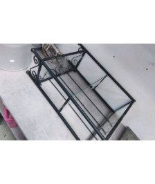 ETAGERE FER VERRE A SUSPENDRE 