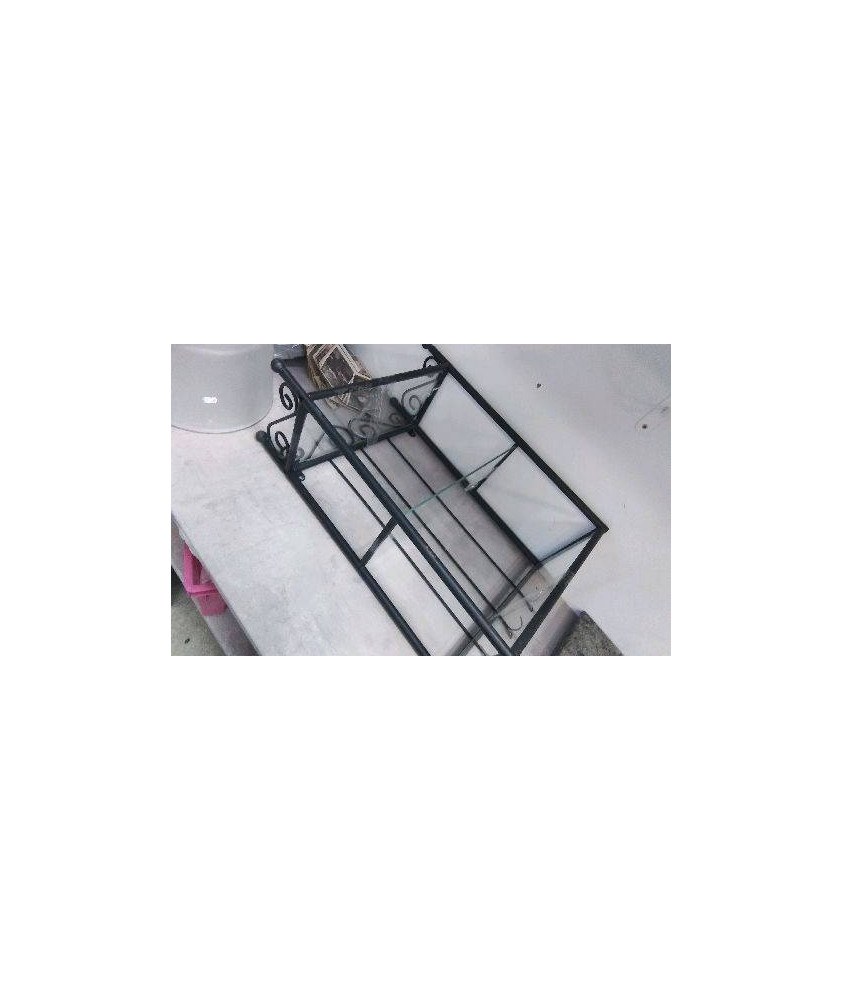 ETAGERE FER VERRE A SUSPENDRE 