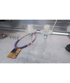 BOUGEOIRS VERRE HAUTS X2 
