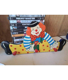 PORTE ENFANT MANTEAU CLOWN