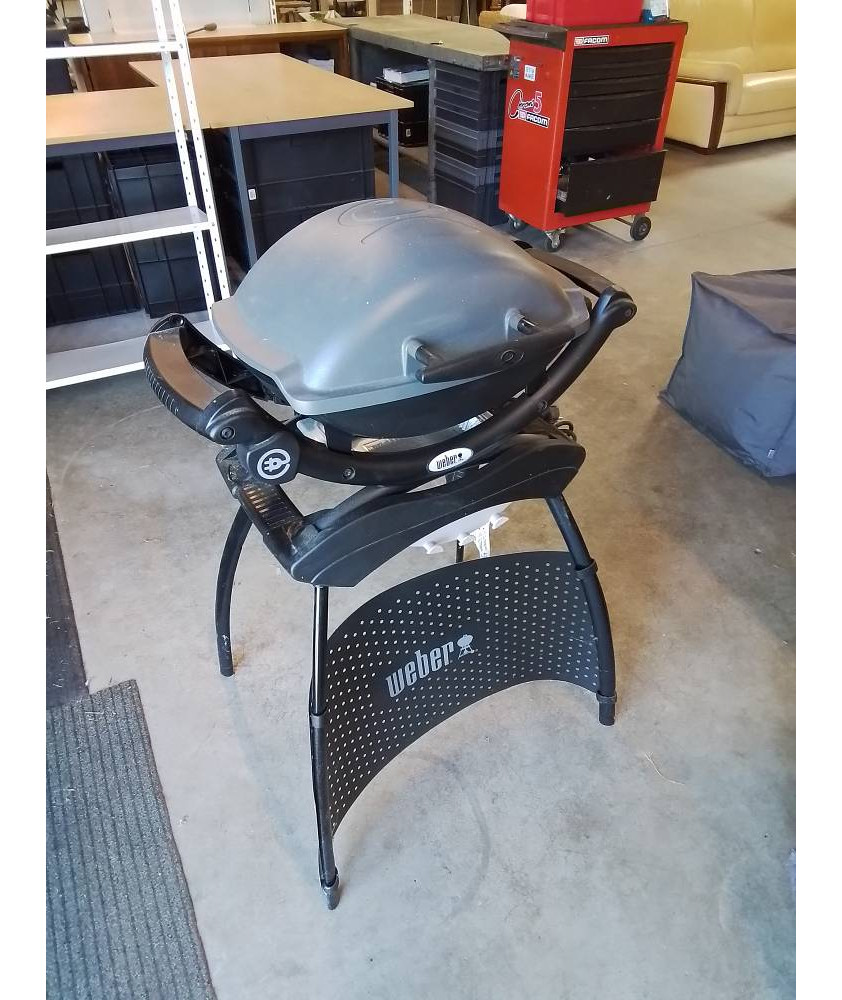 BARBECUE ÉLECTRIQUE WEBER Q 1400W STAND TBLS DRK