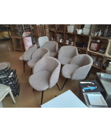 LOT DE 6 CHAISES 