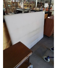 TETE DE LIT PU TAUPE 160X120CM