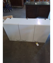ÉLÉMENT DE CUISINE HAUT BOIS BLANC 3 PORTES 