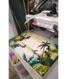 TOILE PEINTE