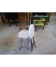 TABOURET BLANC 
