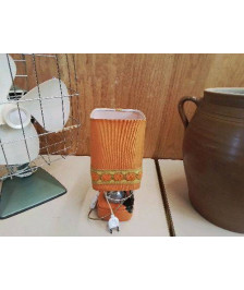 LAMPE VINTAGE ORANGE 