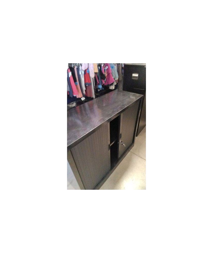 ARMOIRE METALLIQUE MI HAUTEUR - 2 PORTES