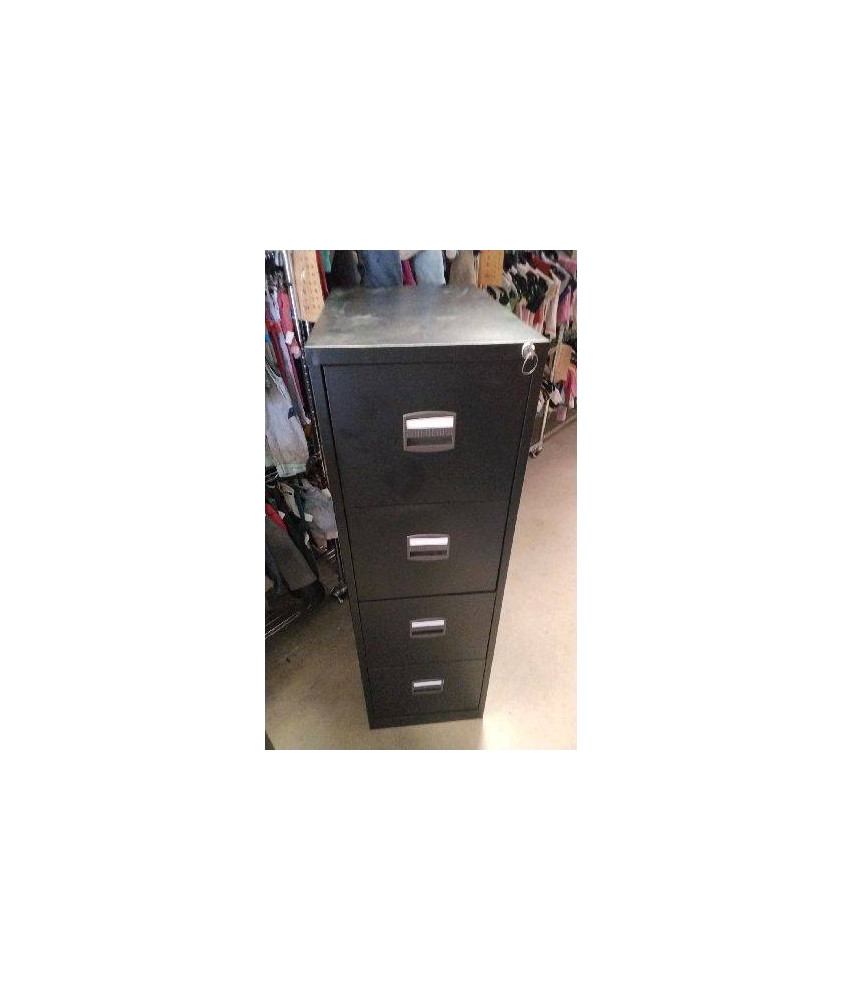 MEUBLE RANGEMENT DE BUREAU 4 TIROIRS- METAL 