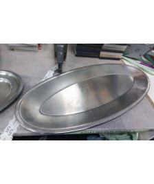 PLAT INOX OVALE COUZON