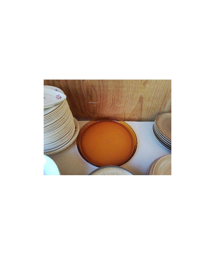 PLAT VERRE ORANGE 