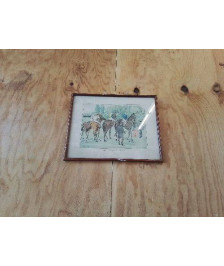 CADRE DECO CHEVAUX 