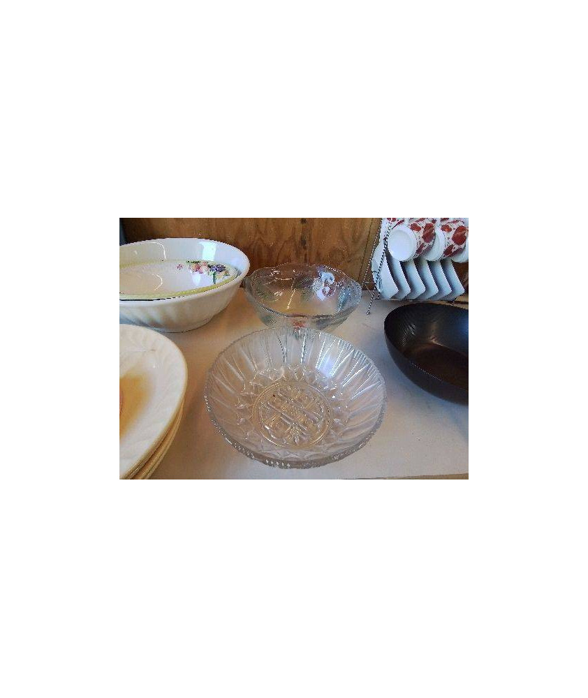 SALADIER EN VERRE 
