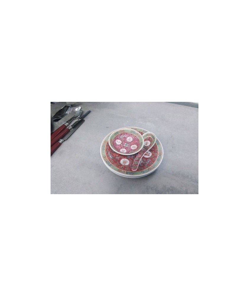 ASSIETTE ASIATIQUE LE LOT