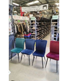 CHAISE TISSU COULEUR