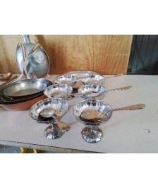 COUPE À GLACE CHROMÉ 
