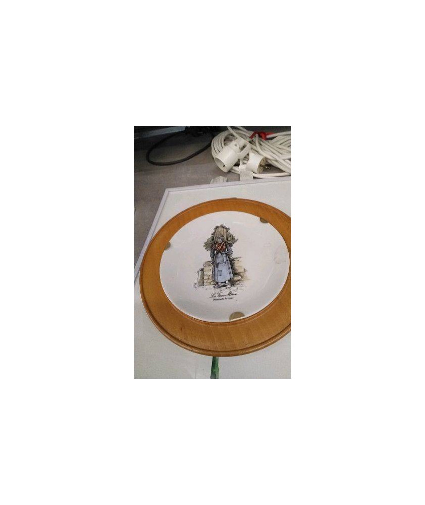 DECO ASSIETTE PORCELAINE 