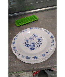 ASSIETTE ARCOPAL- MOTIF BLEU LE LOT 