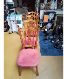 LOT DE CHAISES EN CHENE 