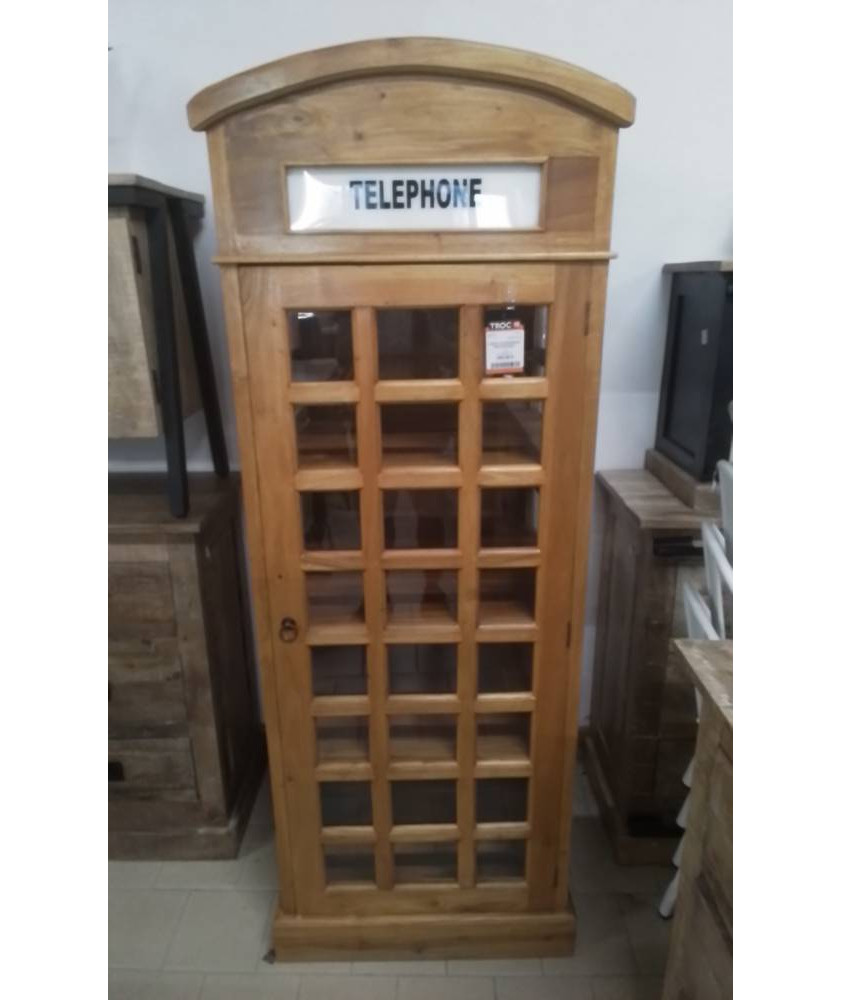 CABINE TELEPHONIQUE BOIS EXOTIQUE CABINE TELEPHONIQUE BOIS EXOTIQUE