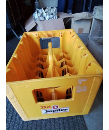 PORTE BOUTEILLES RÉSINE JAUNE JUPILER