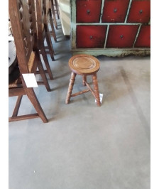 PORTE PLANTE BOIS TRIPODE PIEDS CHAPELET 