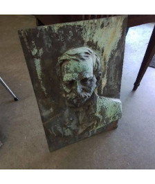 PLAQUE BRONZE 1894