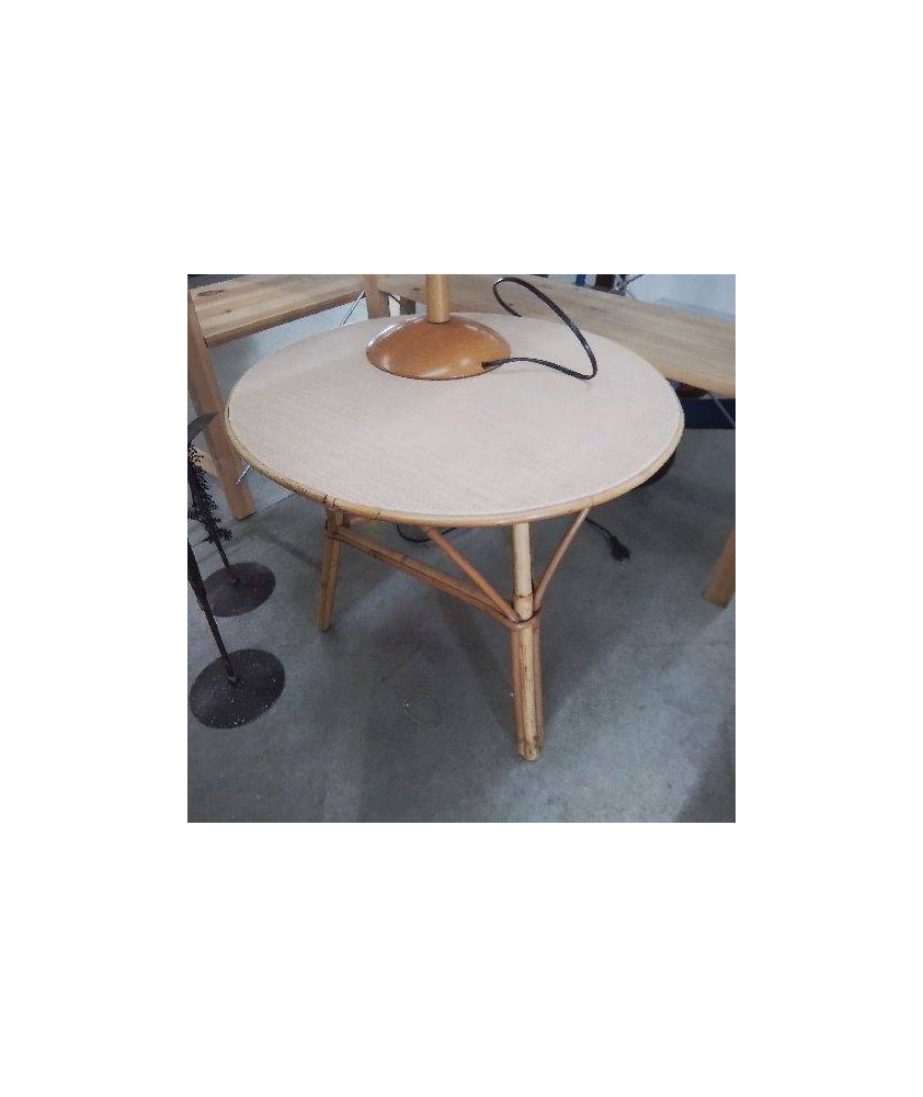 TABLE D’APPOINT ROTIN