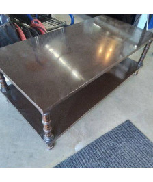 TABLE BASSE 2 NIVEAUX 